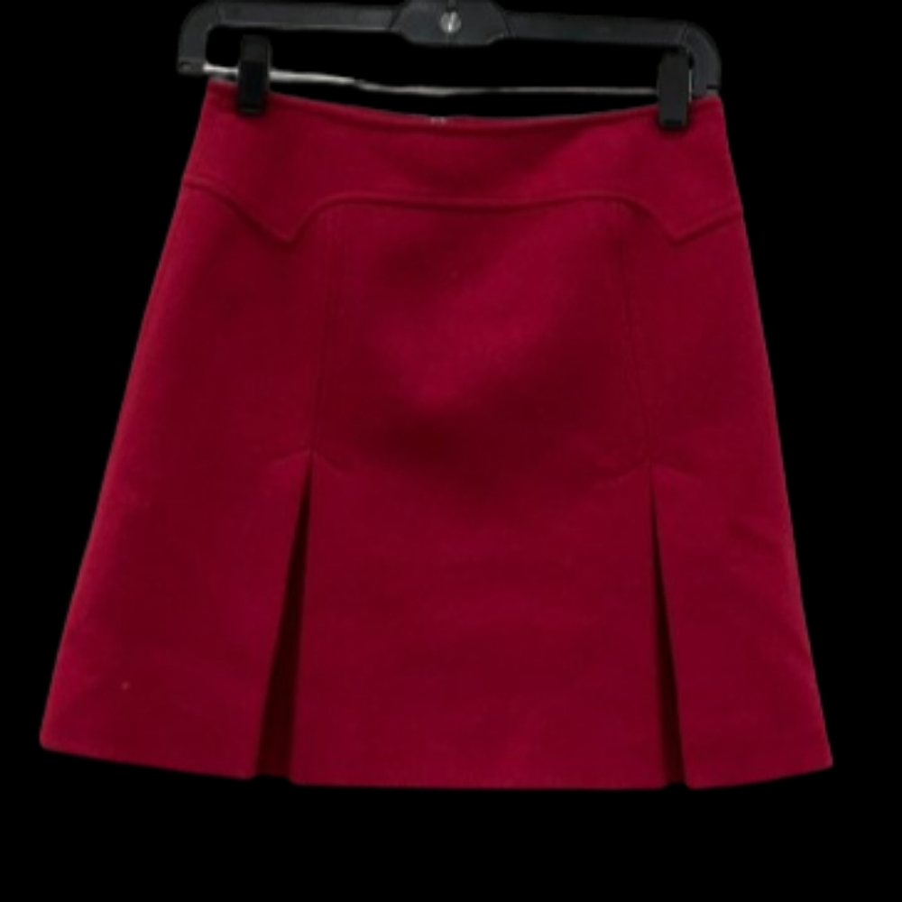 *Karen Millen Wool Blend Mini Skirt